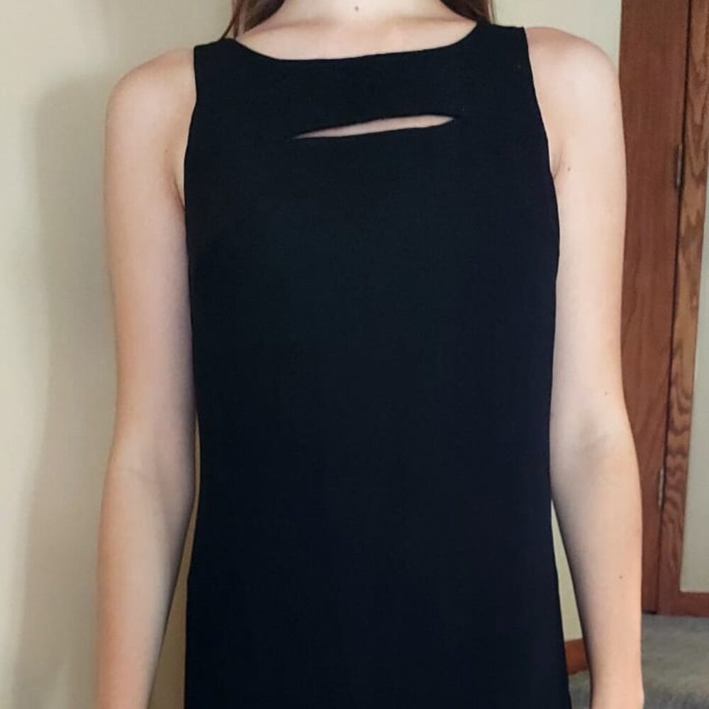 Vintage Byer Too! Black Mini Dress - Size 9 Juniors